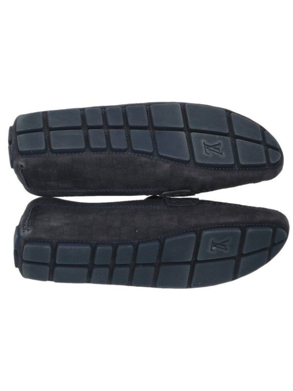 Louis Vuitton Damier Suede Leather Loafers 9.5 - Picture 3 of 5